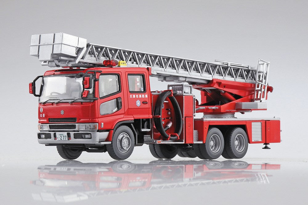 Aoshima 5970 1/72 FIRE LADDER TRUCK - Hobby City NZ