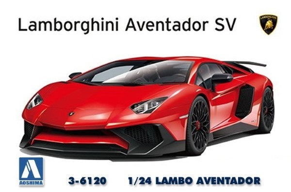 Aoshima 6120 1/24 LAMBO AVENTADOR (8278346105069)