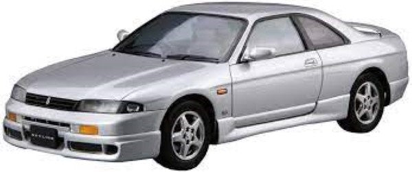 Aoshima 6212 1/24 NISSAN ECR33 SKYLINE GTS25t TYPE M'94 (8191632933101)