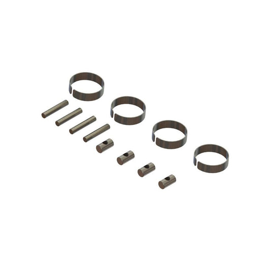 ARRMA ARA311150 CVD Driveshaft Metal Fittings (1 Pair) suit Outcast & Kraton 4S V2 - Hobby City NZ (8319020302573)