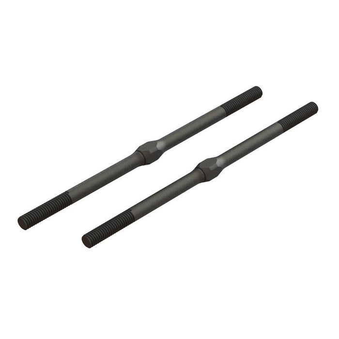 ARRMA ARA330717 Steel Turnbuckle M4x95mm Black (2) Fits 4S V2 4x4 Kraton and Outcast (8319021514989)