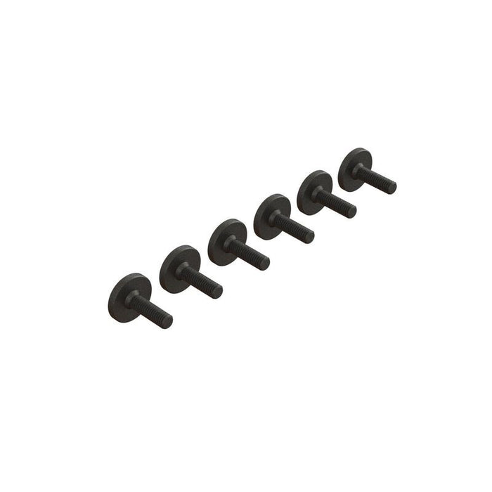 ARRMA ARA727310 Large Head Screw M3x10mm (6) (8319023055085)