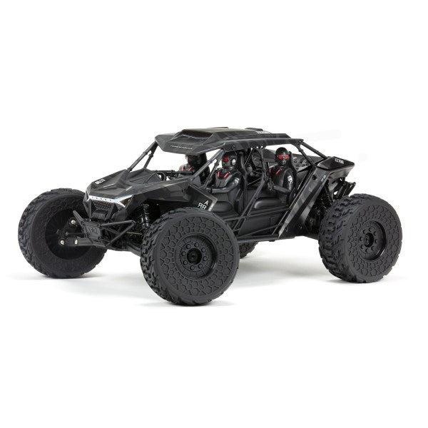 ARRMA ARA7618T2 1/7 4WD FIRETEAM 6S BLX Speed Assault Vehicle RTR - Matt Black Camo (8347878588653)