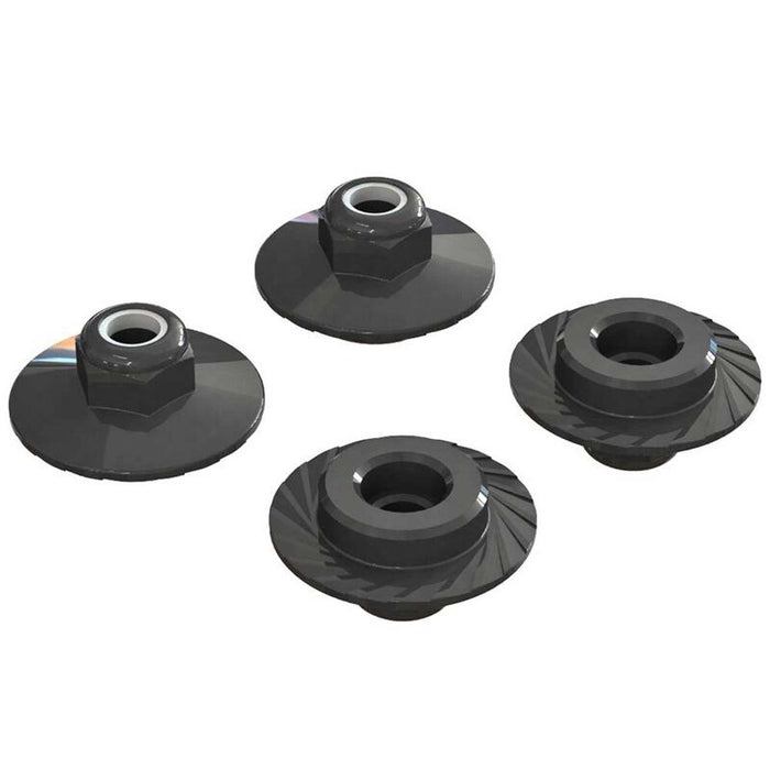 Arrma C9698 AR708007 Flanged Lock Nut 5x8mm (4) - Hobby City NZ (8324297621741)