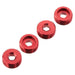 Arrma C9920 AR330196 Nut Front Hub Aluminum Red (4) (8324303093997)