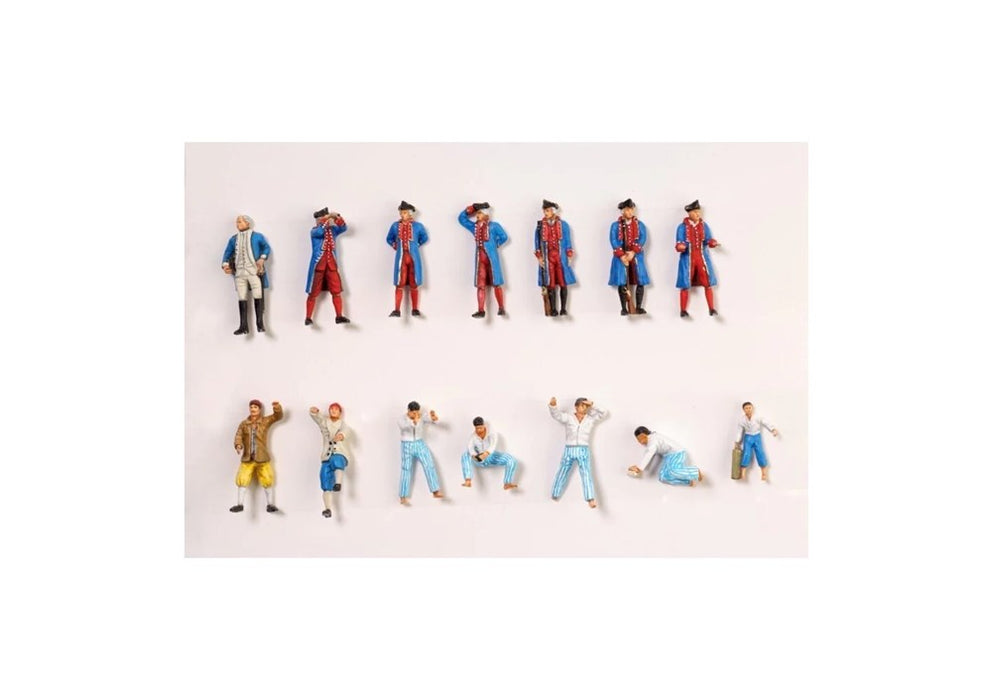 Artesania Latina 22517F 14 figures for La Fayette (8346419429613)