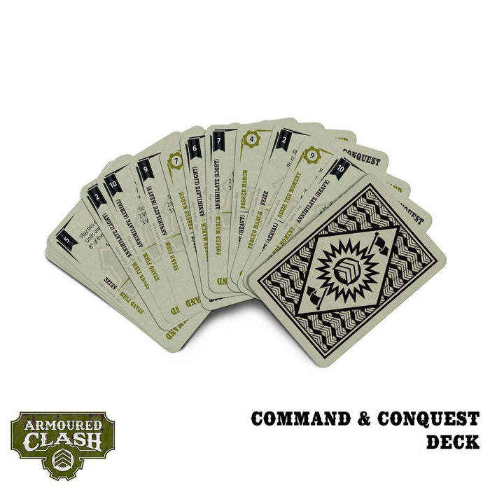 Warcradle ARM990004 Armoured Clash Command and Conquest Deck (8857500254445)