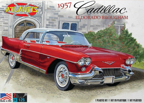 Atlantis Models CH1244 1/25 1957 Cadillac Eldorado Brougham - Hobby City NZ (8144087548141)