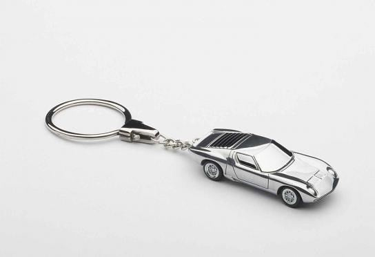 cAUTOart 41609 Keychain: 1/87 Lambo Miura SV (8324658626797)