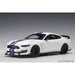 AUTOart 72931 1/18 Ford Mustang Shelby GT-350R (Oxford White/Lightning Blue Stripes) (8324800708845)