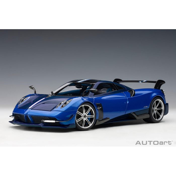 AUTOart 78277 1/18 Pagani Huayra BC (Blu Francia/Carbon) (7577753092333)