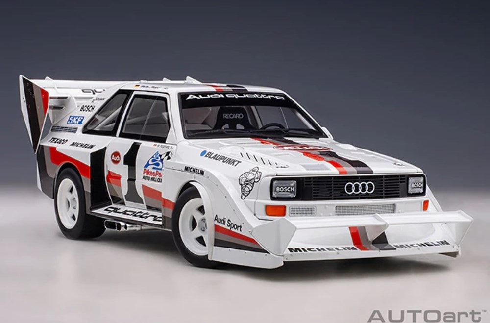 AUTOart 088700 1/18 '87 Audi Quattro S1 PP #1 (8346426245357)