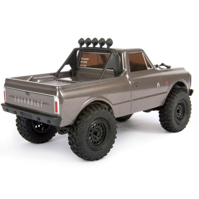 Axial 00001T2 1/24 SCX24 1967 Chevrolet C10 4WD RTR Dark Silver (8324305387757)