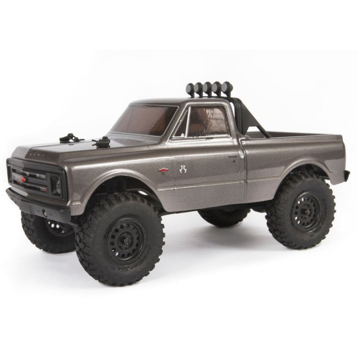 Axial 00001T2 1/24 SCX24 1967 Chevrolet C10 4WD RTR Dark Silver (8324305387757)