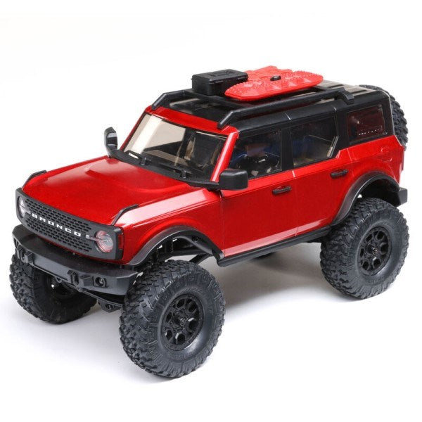 Axial 00006T1 1/24 4WD SCX24 2021 Ford Bronco - Brushed RTR Red (7666441584877)