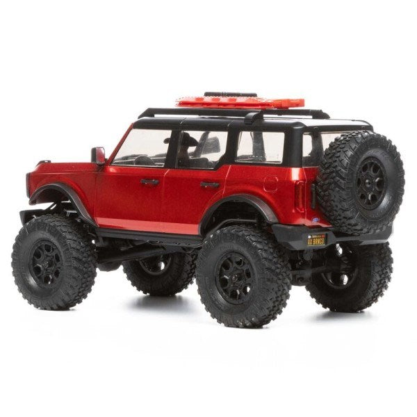 Axial 00006T1 1/24 4WD SCX24 2021 Ford Bronco - Brushed RTR Red (7666441584877)