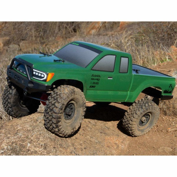 Axial AXI03027T2 1/10 SCX10 III Base Camp 4WD Rock Crawler Brushed RTR Green (8324339335405)