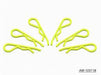 Arrowmax AM-103111 Big Body Clip 1/10 - Fluorescent Yellow  (10) - Hobby City NZ (8446598873325)