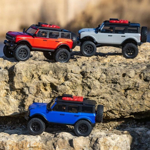 Axial 00006T2 1/24 4WD SCX24 2021 Ford Bronco - Brushed RTR Grey - Hobby City NZ (7666442338541)