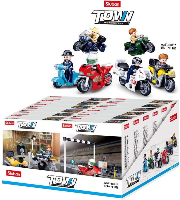 xSluban B0717F Town Motorcycles Wild West (7654717030637)