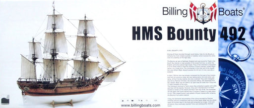 Billing Boats 492 1/50 HMS Bounty - Hobby City NZ (8277960917229)