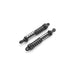 BlackZon 540080 Warrior Complete Front Shocks - Black (2pcs) (8183096475885)