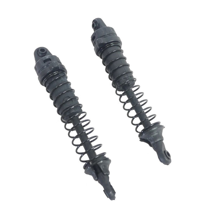 BlackZon 540081 Complete Rear Shocks - Black (2pcs) - Hobby City NZ