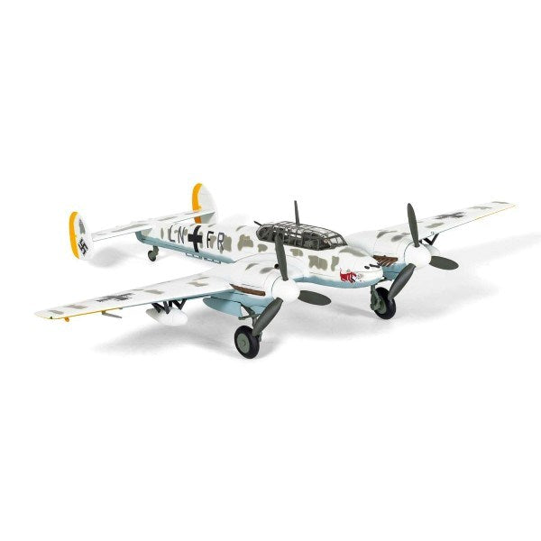 Corgi AA38510 1/72 Messerschmitt Bf 110 F-2 LN+FR 10(Z) Staffel ZG 5 Operation Barbarossa (8278328312045)