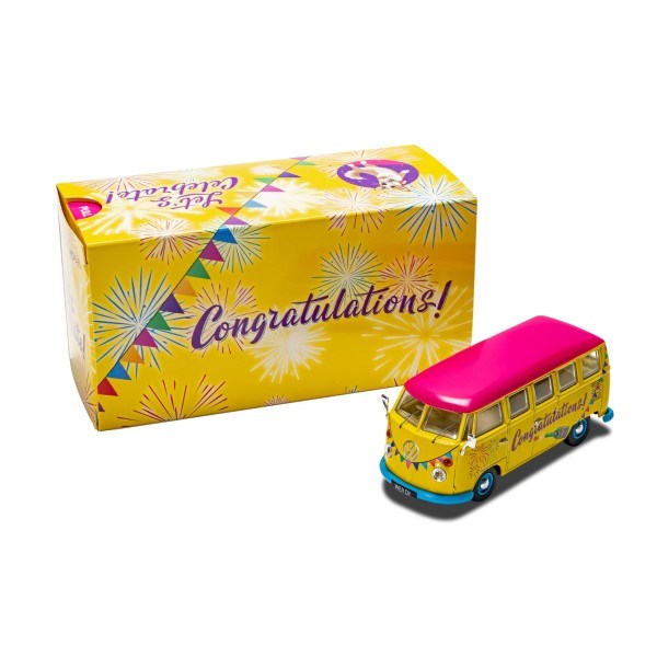 xCorgi CC02736 1/43 VW Camper:Congratulations (8278194192621)