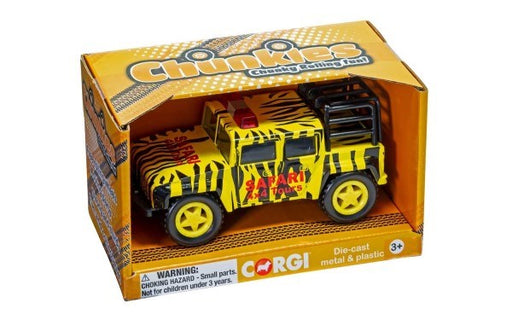 Corgi CH010 CHUNKIES: Utility - Off Road Safari 4x4 (Yellow/Black) - Hobby City NZ (7654655787245)