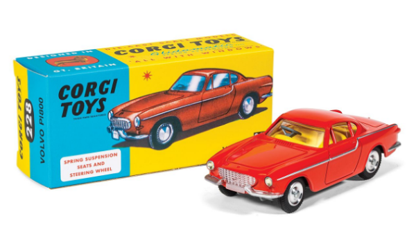 CORRT22801 Corgi Volvo P1800 - Red (8339687342317)