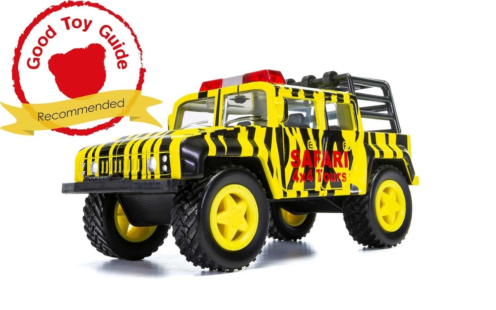 Corgi CH010 CHUNKIES: Utility - Off Road Safari 4x4 (Yellow/Black) (7654655787245)