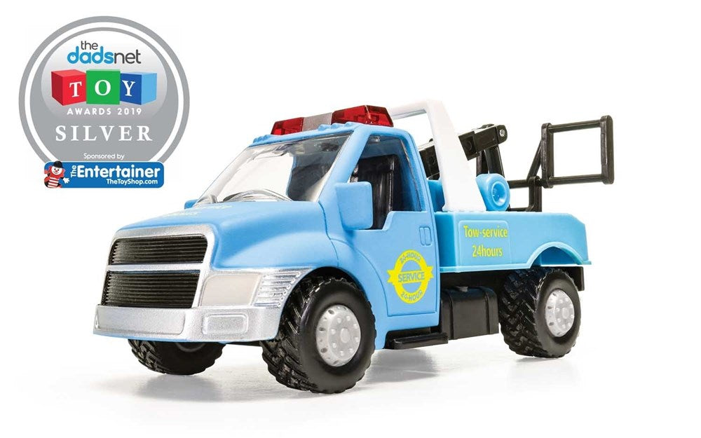 Corgi CH065 CHUNKIES: Utility - Tow Truck (Blue) - Hobby City NZ
