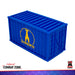 Monster Fight Club 12025 Cargo Containers Cyberpunk Limited Edition Terrain (8826608156909)