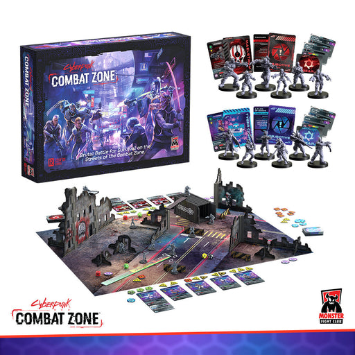 Monster Fight Club 45000 Cyberpunk Red Combat Zone 2 Player Starter Core Box (8826606616813)