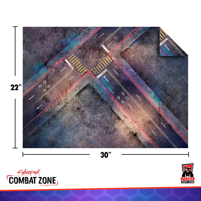 Monster Fight Club 45000 Cyberpunk Red Combat Zone 2 Player Starter Core Box (8826606616813)