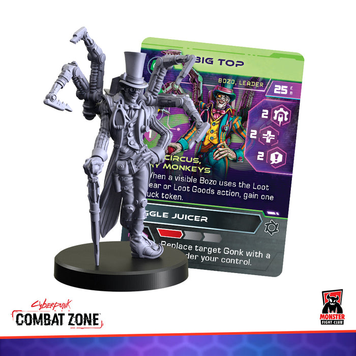 Monster Fight Club 45004 Cyberpunk Red Combat Zone Bozos Faction Starter Box (8826606780653)