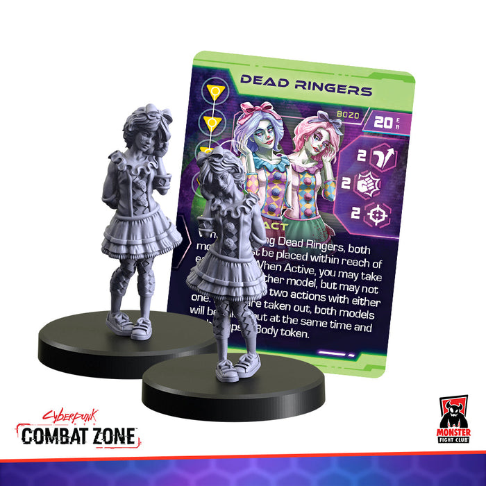 Monster Fight Club 45004 Cyberpunk Red Combat Zone Bozos Faction Starter Box (8826606780653)