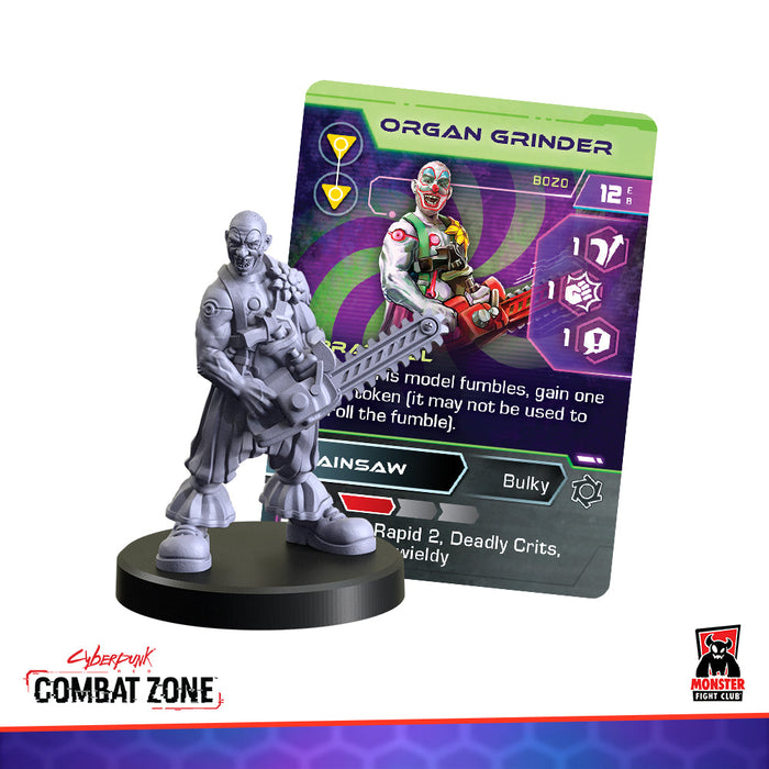 Monster Fight Club 45004 Cyberpunk Red Combat Zone Bozos Faction Starter Box (8826606780653)