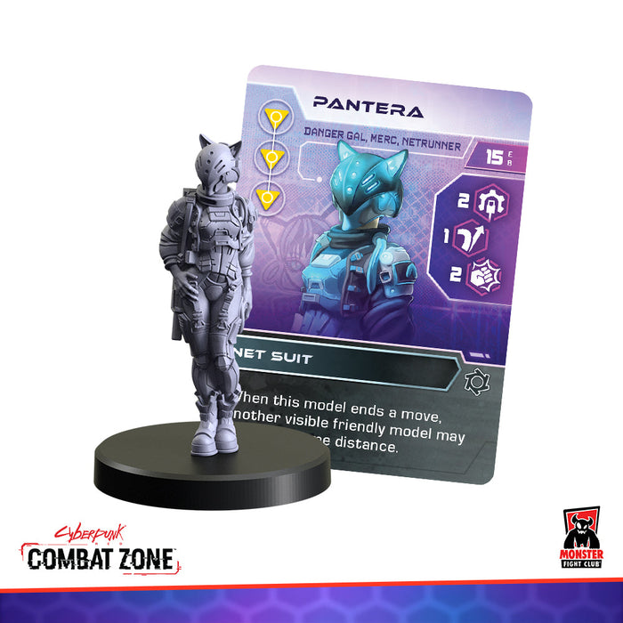 Monster Fight Club 45015 Cyberpunk Red Combat Zone Danger Gals Faction Starter Box (8826607108333)