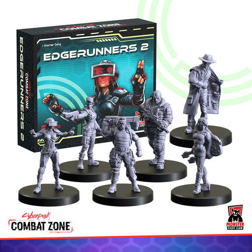 Monster Fight Club 45008 Cyberpunk Red Combat Zone Edgerunners Starter Box 2 (8826606944493)