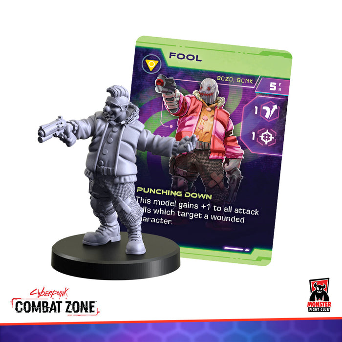 Monster Fight Club 45118 Cyberpunk Red Combat Zone Foolproofed Expansion (Bozo Gonks) (8826607796461)