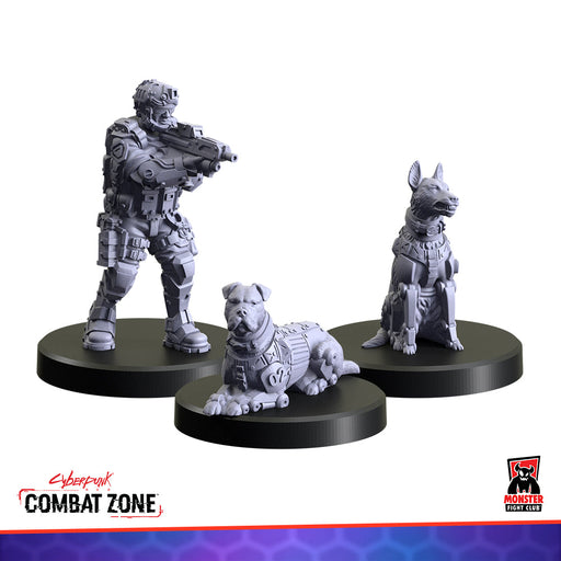 Monster Fight Club 45110 Cyberpunk Red Combat Zone Law Dogs Expansion (Lawmen Gonks) (8826607468781)