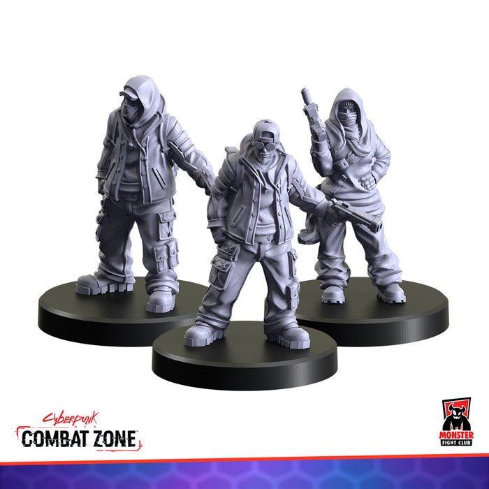 Monster Fight Club 45117 Cyberpunk Red Combat Zone Take Up Irons Expansion (Zoners Gonks) (8826607763693)