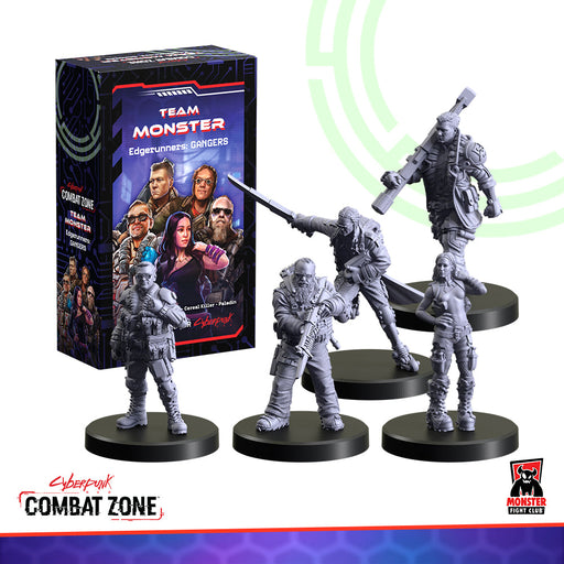 Monster Fight Club 45009 Cyberpunk Red Combat Zone Team Monster (8826607010029)