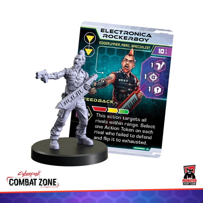 Monster Fight Club 45104 Cyberpunk Red Combat Zone The Message Expansion (Edgerunners) (8826607272173)