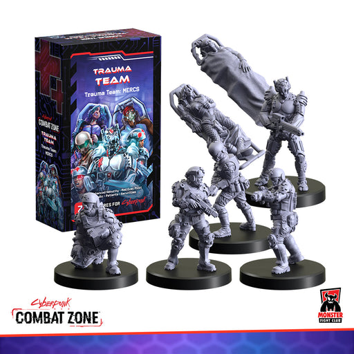 Monster Fight Club 45010 Cyberpunk Red Combat Zone Trauma Team Faction Starter Box (8826607042797)