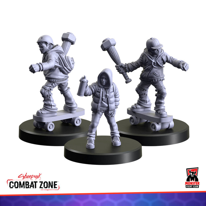 Monster Fight Club 45119 Cyberpunk Red Combat Zone Underfoot Urchins Expansion (Gen Red Gonks) (8826607829229)