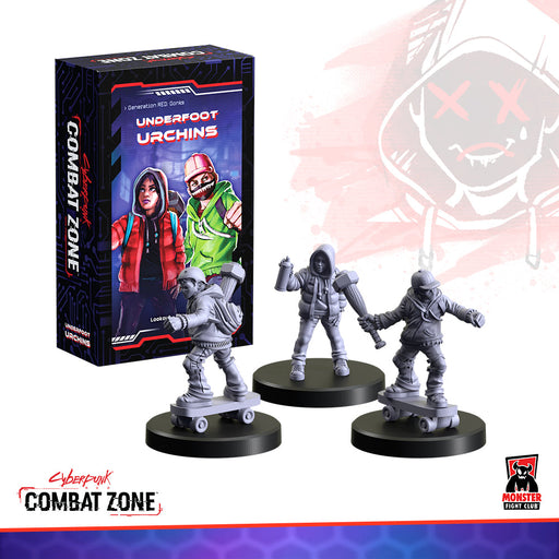 Monster Fight Club 45119 Cyberpunk Red Combat Zone Underfoot Urchins Expansion (Gen Red Gonks) (8826607829229)