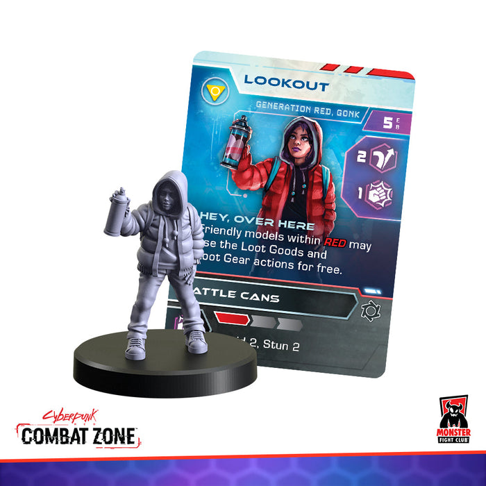 Monster Fight Club 45119 Cyberpunk Red Combat Zone Underfoot Urchins Expansion (Gen Red Gonks) (8826607829229)